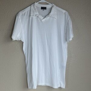 Vintage Versus Gianni Versace Made In Italy Polo Short Shirt Mens Sz 34/48 White